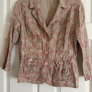 DKNY JEANS COTTON LADIES BLAZER, SIZE M